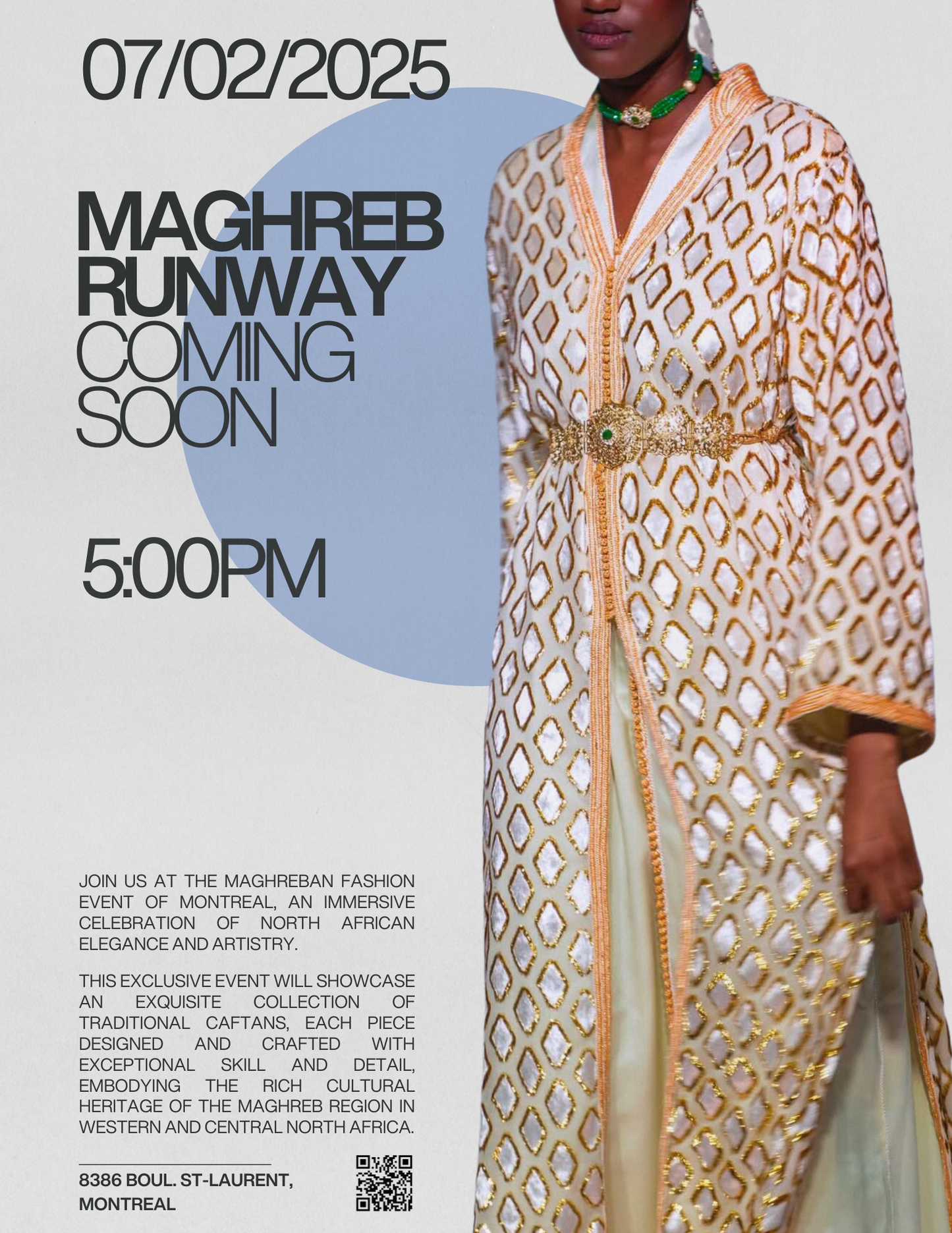 Maghreb Runway 2025 Entry (ALMOST SOLD OUT!)